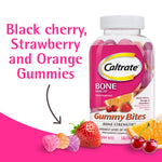 Caltrate calcium and vitamin D3 supplement nutritional label