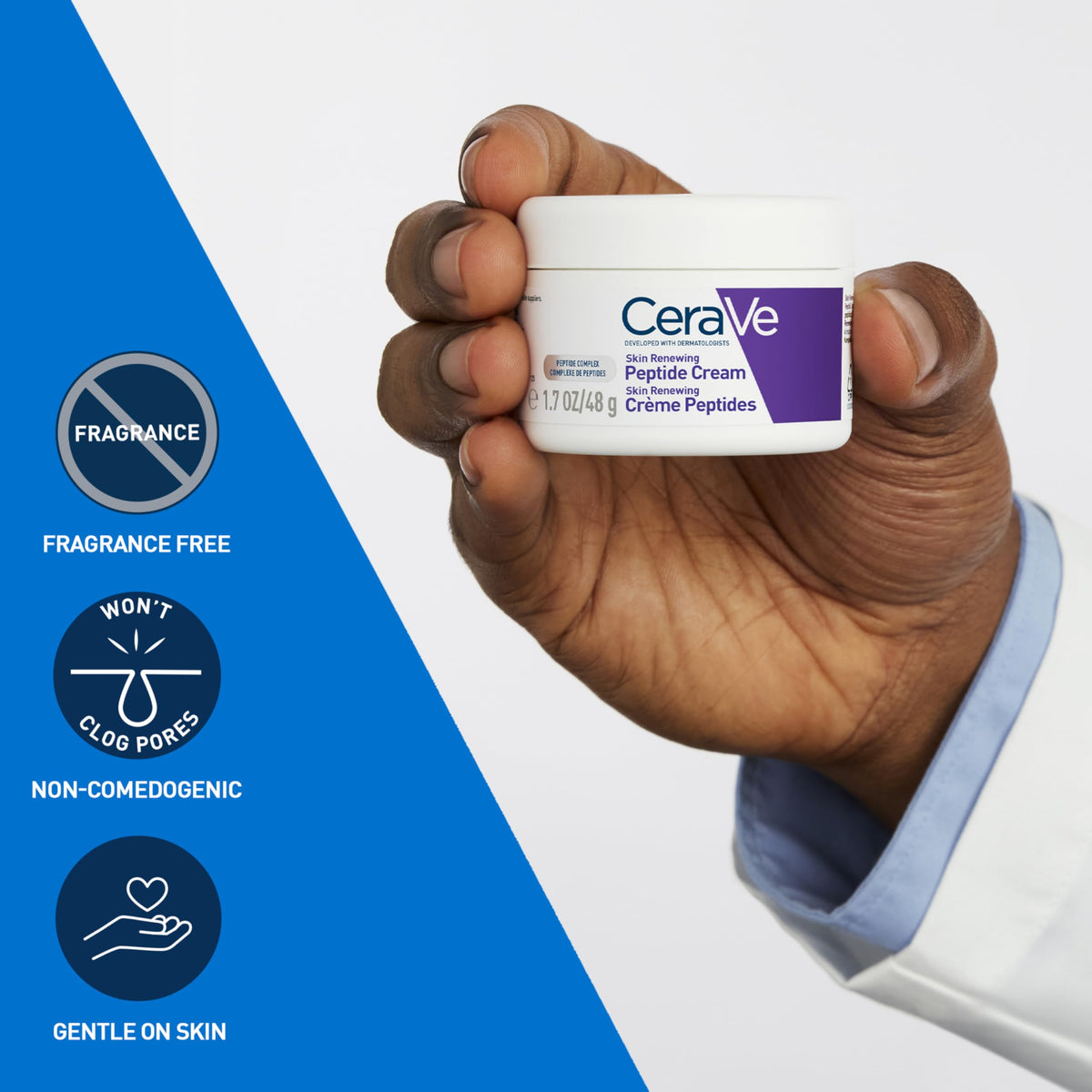 CeraVe dermatologist developed night moisturizer with patented MVE delivery technology