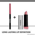 Authentic USA imported lip contouring pencil packaging box front and back view.