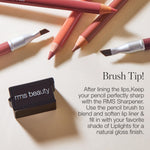 Water resistant eight hour wear lip pencil packaging close up view