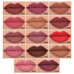 Waterproof testing demonstration of evpct long lasting lip stain pen.