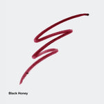 Clinique Quickliner For Lips in Black Honey shade tip highlighting the creamy precise texture