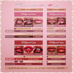 Authentic USA imported Charlotte Tilbury mini lip kit showing the individual components unboxed.
