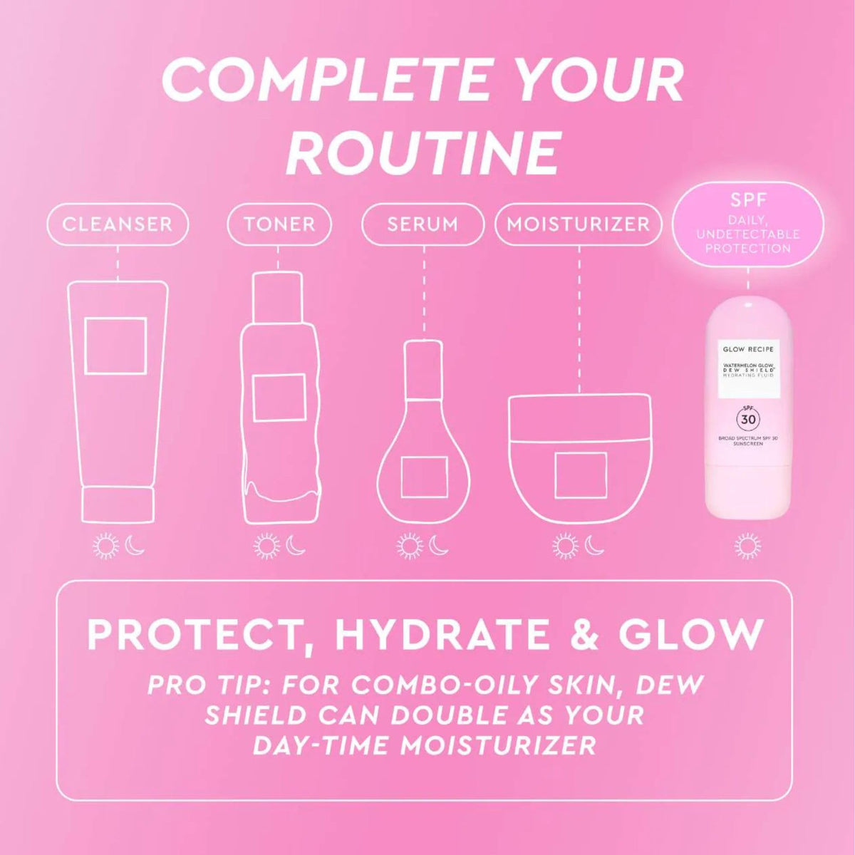 Authentic Glow Recipe skincare product branding