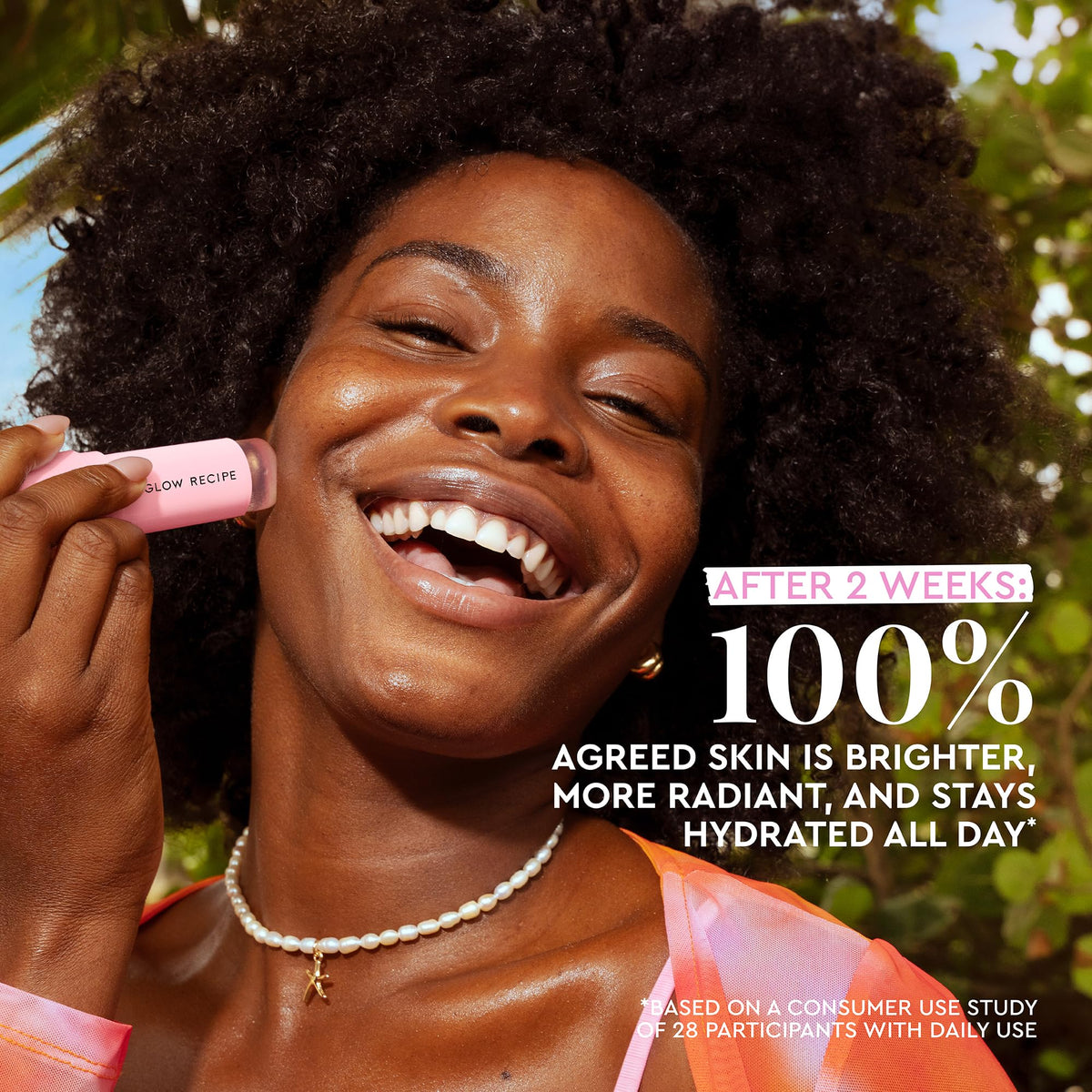 Glow Recipe Hydrating SPF 45 Stick packaging details hydrating formula