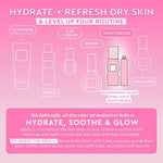 Glow Recipe hyaluronic acid and watermelon extract skin plumping gel moisturizer eco-friendly pod setup
