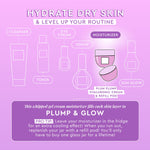 Glow Recipe Plum Plump moisturizer refillable pod insertion demonstration