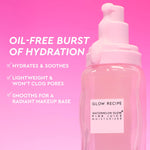Glow Recipe Korean gel moisturizer packaging and pump bottle details