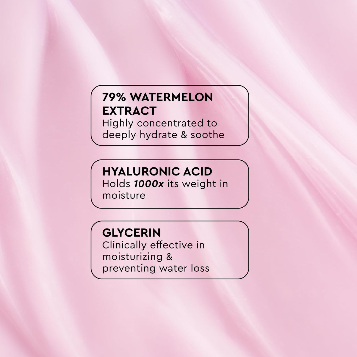 Lightweight pink gel emulsion face cream for daily hydration routine