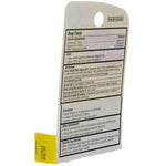 Back of packaging for Carmex Click Stick SPF 15