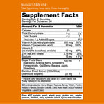 Authentic USA imported goli elderberry extract wellness gummies close up