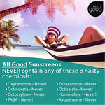 Water resistant broad spectrum SPF 30 plus travel size sunstick side profile
