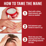 Old Spice 2.22 ounce twin pack hair pomade texture and packaging labels