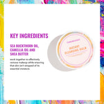 Good Molecules vegan face cleanser packaging with enclosed spatula