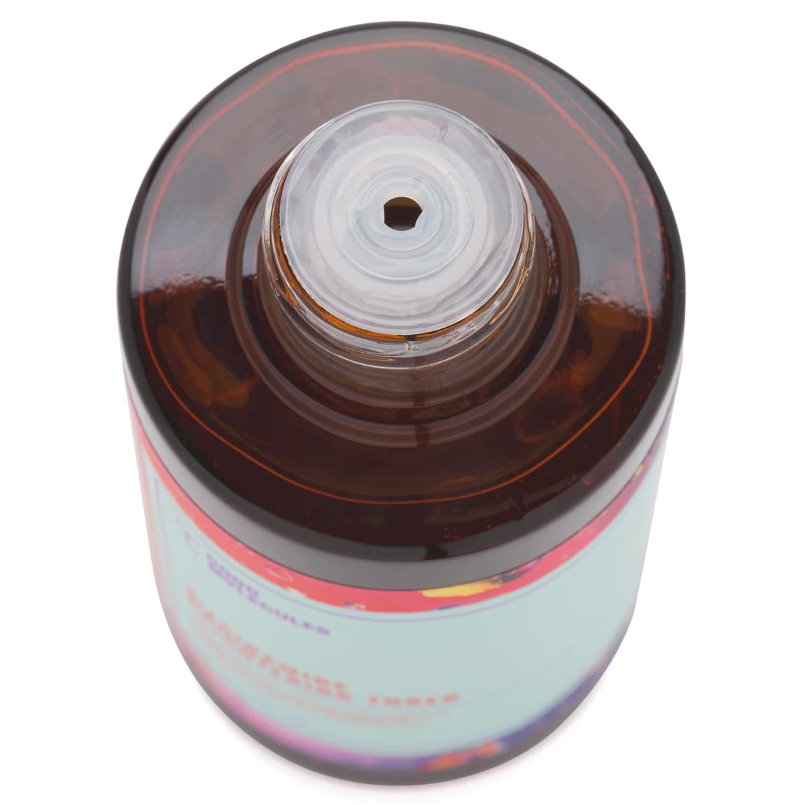 Side view of imported Good Molecules toner and serum showcasing original batch codes
