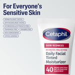 Authentic USA imported Cetaphil daily tinted moisturizer product display
