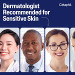 Cetaphil nourishing oil to foam cleanser eight fluid ounce container placed on a clean background