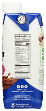 Orgain USA imported chocolate fudge nutritional meal replacement drink