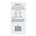 Cetaphil sensitive skin brightening serum packaging details showing ingredients
