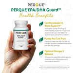 Perque EPA DHA Guard nutritional facts and supplement label details