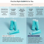 Paula's Choice Clear Pore Normalizing Cleanser blue and white bottle design for acne prone skin.