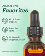 Herb Pharm Valerian Root liquid extract dropper showing concentrated herbal fluid texture