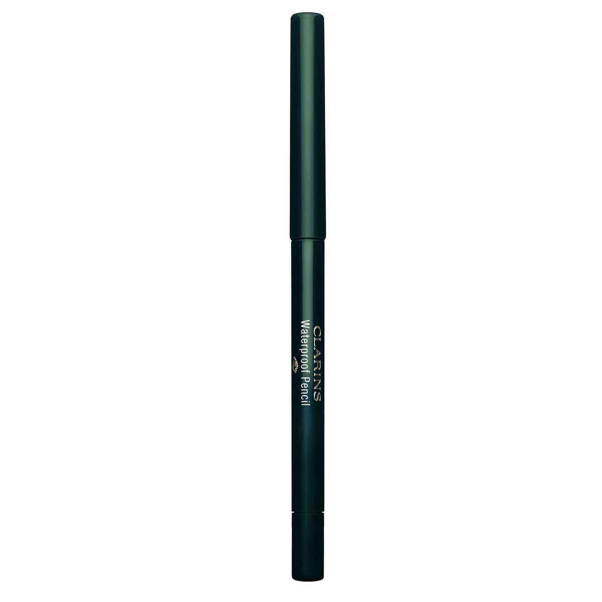 Clarins Waterproof Eye Pencil forest shade swatch and texture