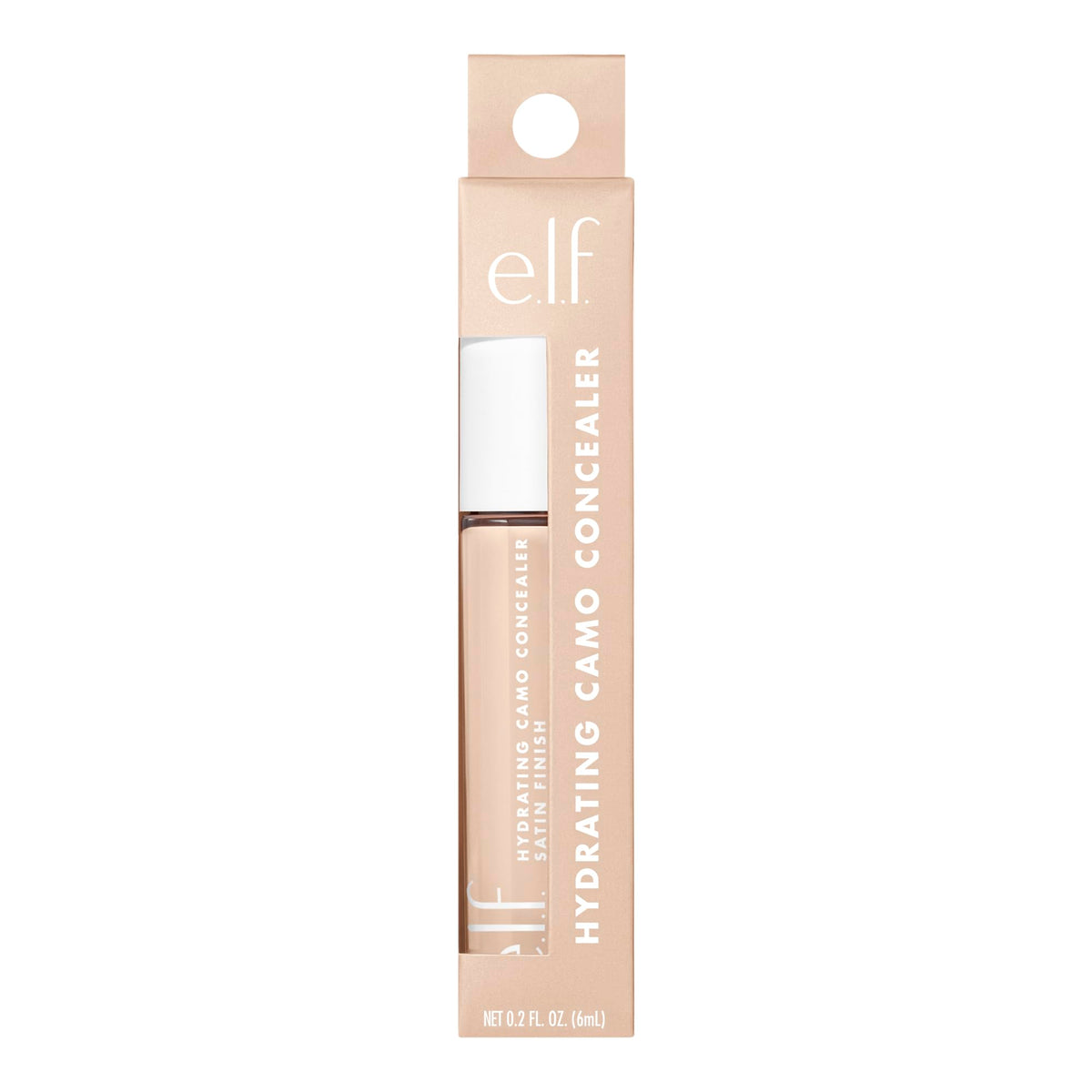 Crease proof under eye moisturizing concealer for dry skin types.