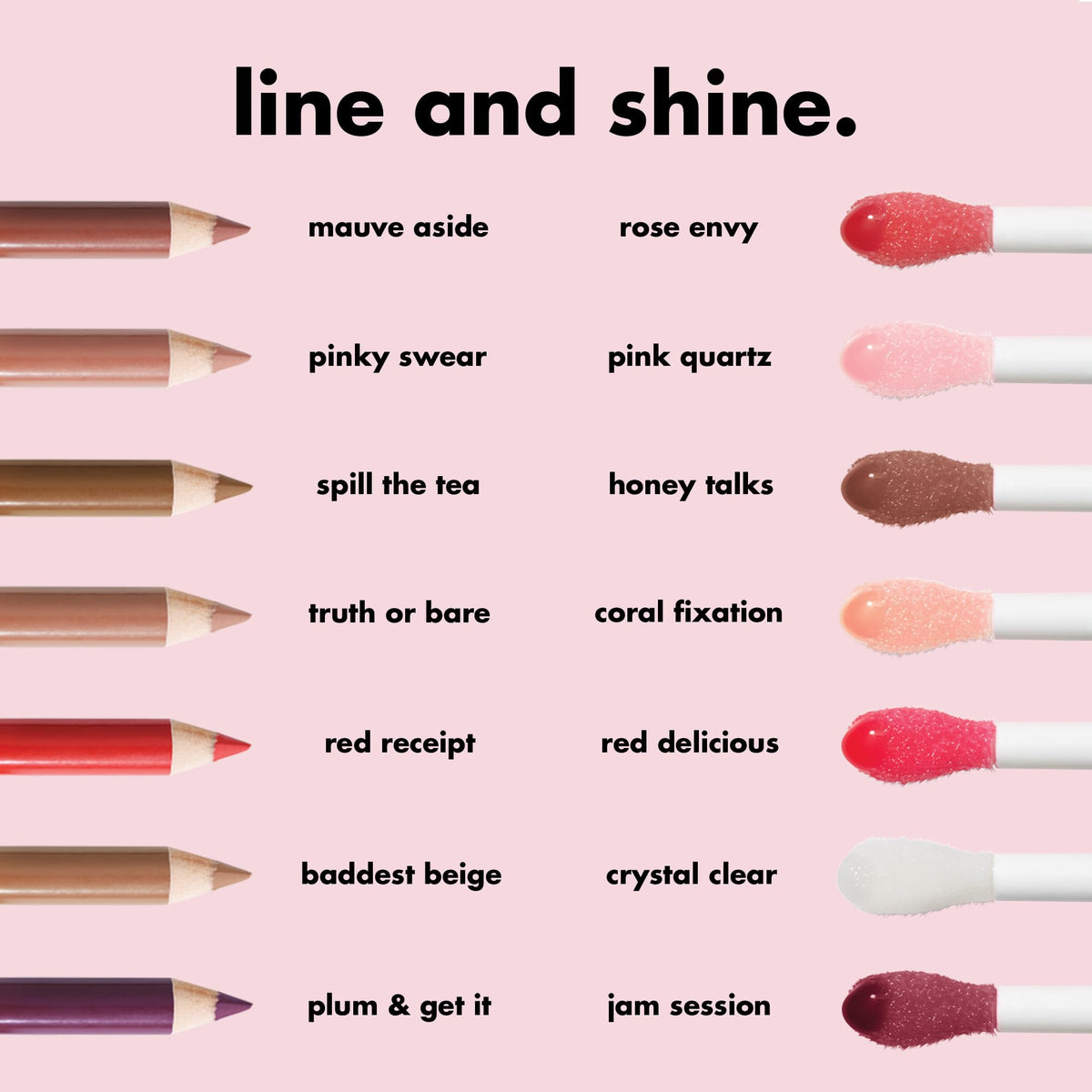 USA sourced e.l.f. Cosmetics hydrating lip care essential showing the complete outer tube.