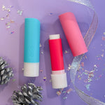 Eos holiday lip balm sticks with shea butter moisture