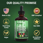 Clean Nutra multi-botanical immune support liquid showing application dropper
