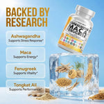 Imported USA adaptogen supplement for mood support and hormonal balance