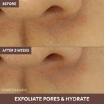 Innisfree hydrating blue hyaluronic acid and gray clay swirl mixture demonstration