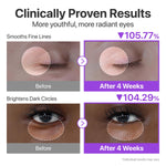 Numbuzin Number Nine Anti-Aging Eye Treatment texture close up on fingertips