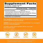 Side view of Doctor's Best Meriva curcumin bottle