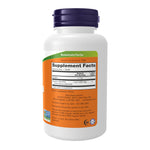 Now Foods Double Strength Certified Organic Spirulina supplement facts and ingredient label