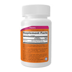 NOW Foods Vitamin D3 120 liquid softgels label showing supplement facts