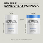Codeage Liposomal Glutathione supplement facts label
