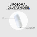Side view of Codeage Liposomal Glutathione capsule bottle