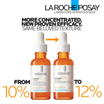 La Roche-Posay Vitamin C serum bottle and dropper close up