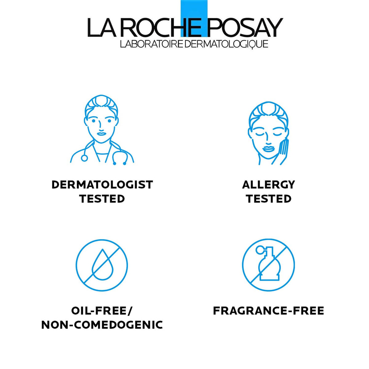 Back of La Roche-Posay Effaclar bottle with ingredients