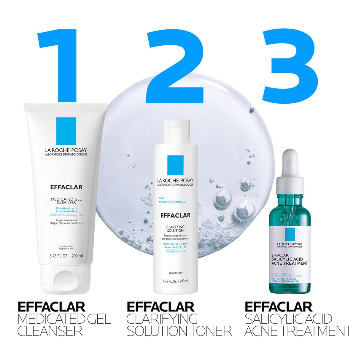 Authentic USA imported La Roche-Posay Effaclar cleanser