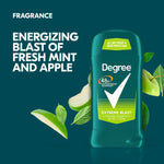 Side view of the premium packaging featuring motion activated freshness technology.