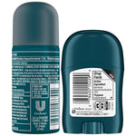 Degree Men Cool Rush travel size antiperspirant stick displaying the body heat activated label