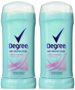 Imported USA Degree sweat defense stick pack for women highlighting forty eight hour protection.