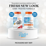 Doctor's Best Coenzyme Q10 with BioPerine nutritional facts label showing ingredients and dosage