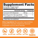 Doctor's Best premium heart health supplement bottle displaying non GMO and vegan seals