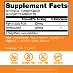 Doctor's Best Benfotiamine 60 count vegetarian capsules