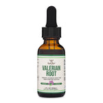 Double Wood Supplements non GMO vegan safe valerian root drops product close up