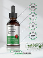 Horbäach imported hawthorn berry extract product label details